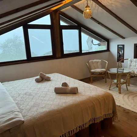 Guest house панорама Leshten