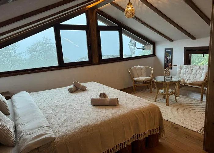 Vendégház панорама Lesten